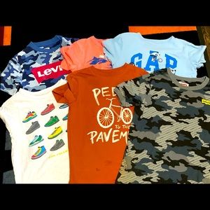 Boys Bundle of 6 graphic tees